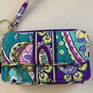 NWT Vera Bradley All in One Heather Wristlet